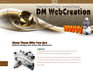 dm-webcreation.com screenshot