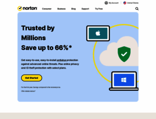 dm.norton.com screenshot