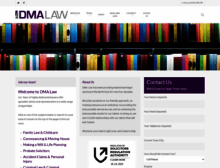 dma-law.co.uk screenshot