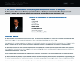 dmarcuslaw.com screenshot
