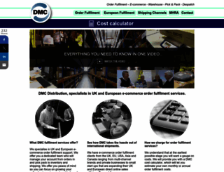 dmcdist.co.uk screenshot