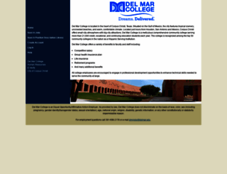 dmcjobs.delmar.edu screenshot