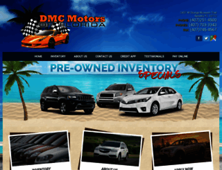 dmcmotorsofflorida.com screenshot