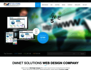 dmnetsolutions.com screenshot