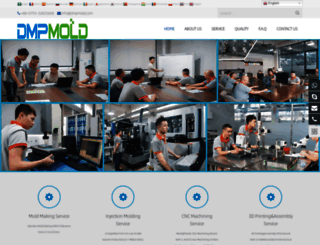 dmpmold.com screenshot