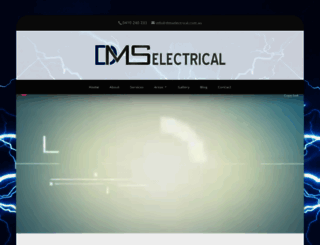 dmselectrical.com.au screenshot