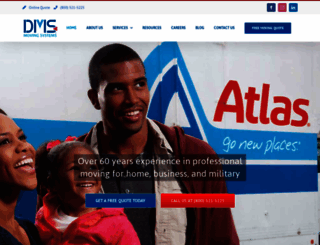 dmsmoving.com screenshot