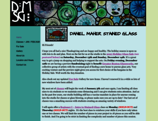 dmstainedglass.com screenshot