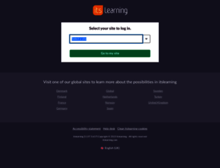 dmu.itslearning.com screenshot