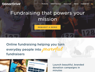 dmum.donordrive.com screenshot
