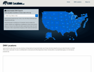 dmvlocations.net screenshot