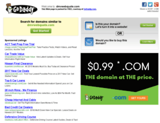 dmvwebquote.com screenshot