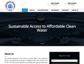 dmwatersuppliers.com screenshot