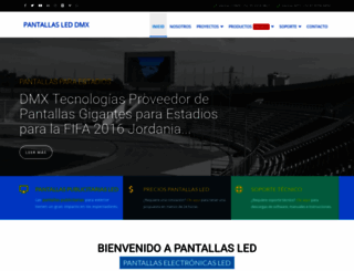 dmxtecnologias.com screenshot