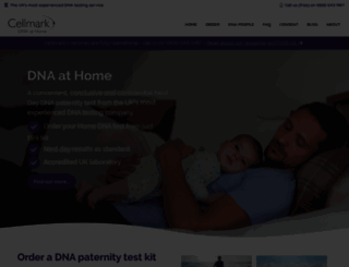 dna-at-home.co.uk screenshot