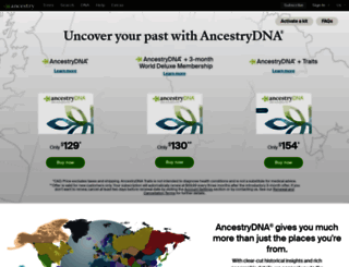 dna.ancestry.ca screenshot