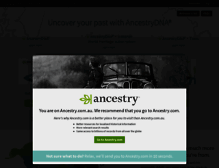 dna.ancestry.com.au screenshot