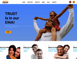 dnahospital.com screenshot