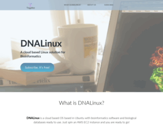 dnalinux.com screenshot