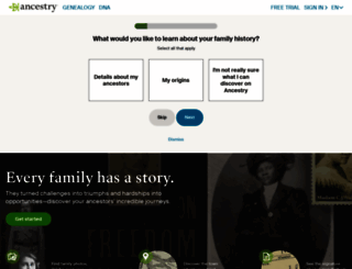 dnaredirector.ancestry.com screenshot