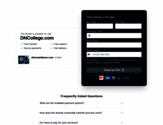 dncollege.com screenshot