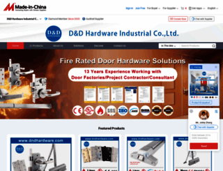 dnd-hardware.en.made-in-china.com screenshot