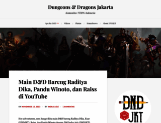 dndjakarta.wordpress.com screenshot