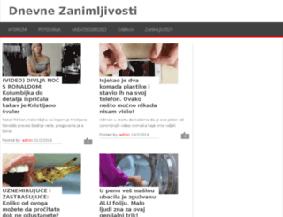 dnevne-zanimljivosti.info screenshot