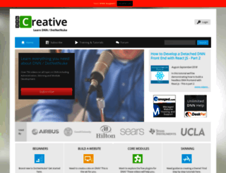 dnncreative.com screenshot