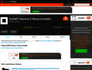 dnncscompiler.sourceforge.net screenshot