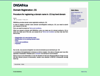 dnsafrica.net screenshot