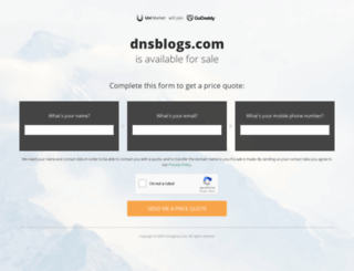 dnsblogs.com screenshot