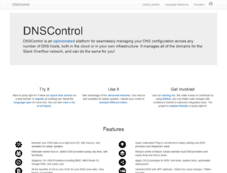 dnscontrol.org screenshot