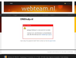 dnshulp.nl screenshot