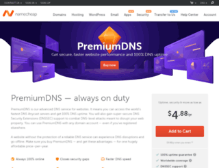 dnspark.com screenshot
