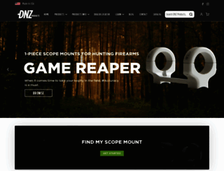 dnzproducts.com screenshot