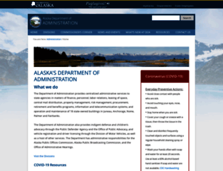 doa.alaska.gov screenshot