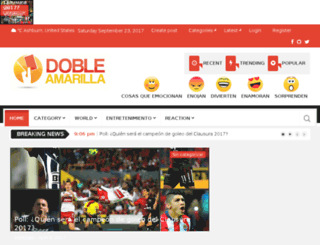 dobleamarilla.com screenshot