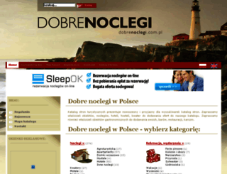 dobrenoclegi.com.pl screenshot
