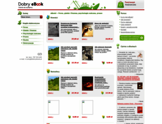 dobryebook.pl screenshot