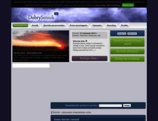 dobrysennik.pl screenshot