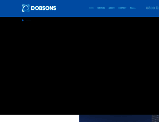 dobsons.net.nz screenshot
