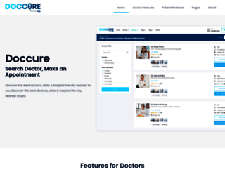 doccure-nuxtjs.dreamguystech.com screenshot