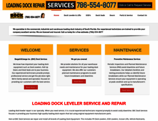 dock-services.com screenshot
