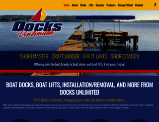 dockandboatlift.com screenshot