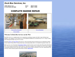 dockboxservices.com screenshot