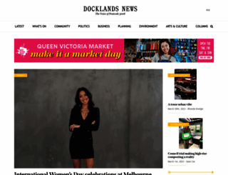 docklandsnews.com.au screenshot