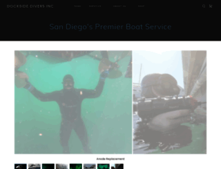 dockside-divers.com screenshot
