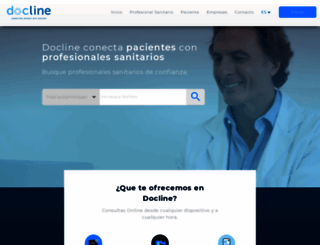 docline.es screenshot