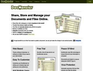 docmonster.co.uk screenshot